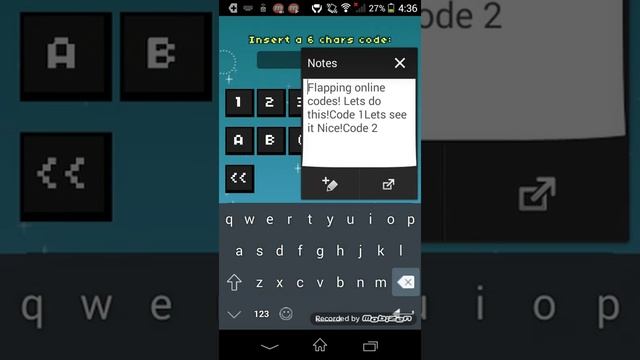 FLAPPING ONLINE CODE смотреть онлайн