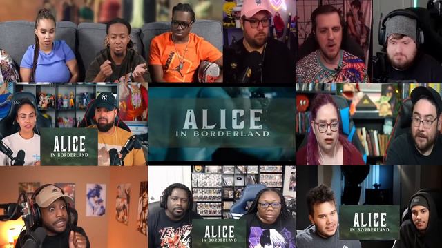 Alice In Borderland Season 1x3 Reaction Mashup (際の国のアリス)