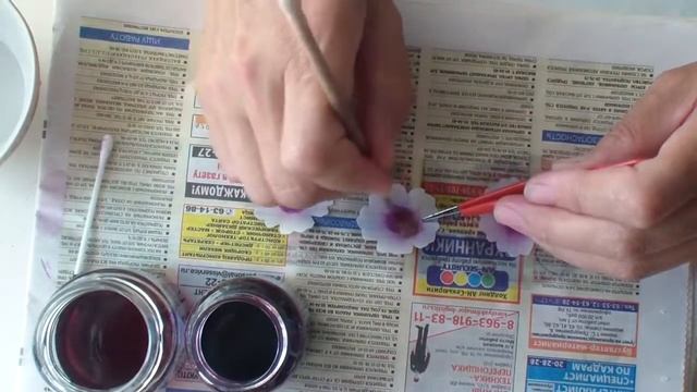 Флоксы из шелка. Окраска лепестков и листьев. Часть 2 смотреть онлайн