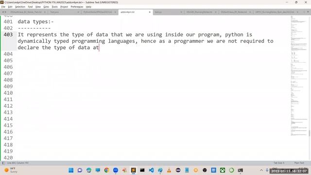 PYTHON tutorials || Demo - 3 || by Mr. Prakash Babu On 11-01-2023 @4PM IST смотреть онлайн