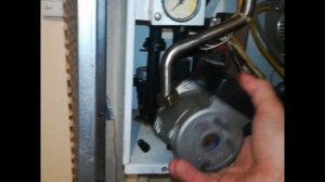 Ремонт(навьен) Navien Ace  котла и замена треходового крана Navien Ace