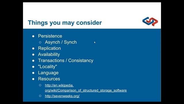 Navigating the NoSQL Landscape Which freaking database should I use! 12 11 12 10 04 AM смотреть онлайн