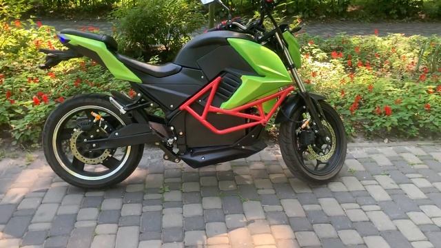 Электромотоцикл Elwinn FENG 5000Wat with ABS Review смотреть онлайн