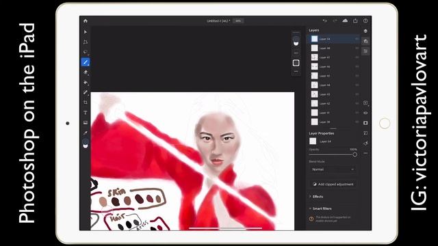 Digital Painting in Photoshop on the iPad смотреть онлайн