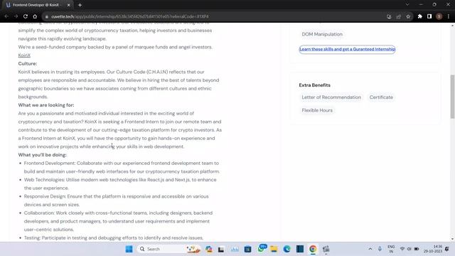 frontend developer paid internship | internships for college students | Javascript React.js NextJs смотреть онлайн