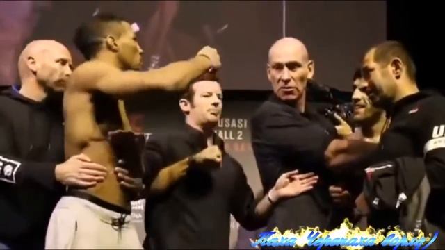 Чеченские и дагестанские бойцы на взвешивании смотреть онлайн