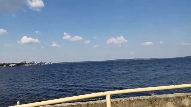 Метеор-048. Запуск дизелей. Отправление в Кижи. Вид с причала. смотреть онлайн