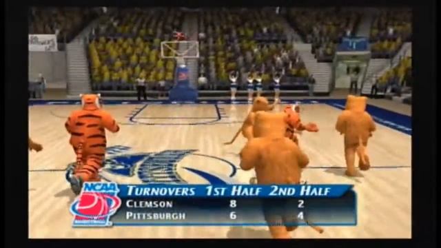 NCAA March Madness 2004 Mascot Game Clemson vs Pittsburgh смотреть онлайн