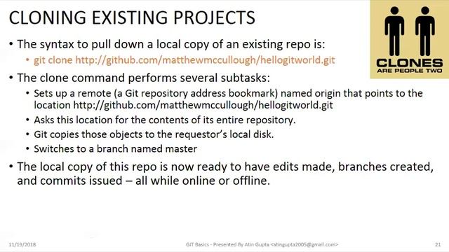 GIT Basics Training смотреть онлайн