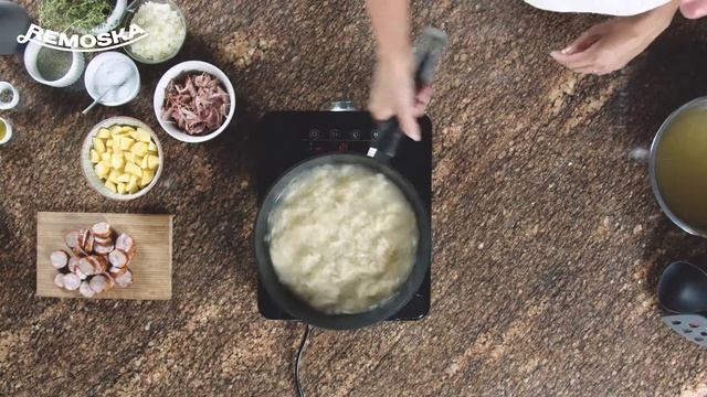 Sauerkraut, Potato & Bratwurst Soup From Remoska® Vega