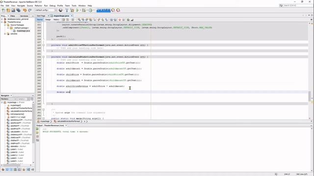 Theater Revenue project | Java Swing GUI | Netbeans смотреть онлайн