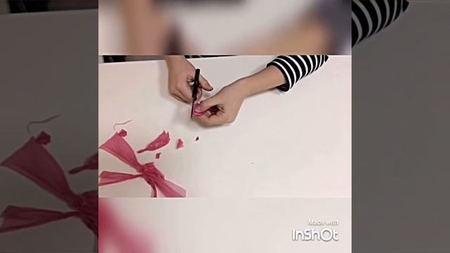 Помпоны из пакетов# гирлянда смотреть онлайн