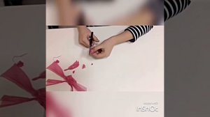 Помпоны из пакетов# гирлянда