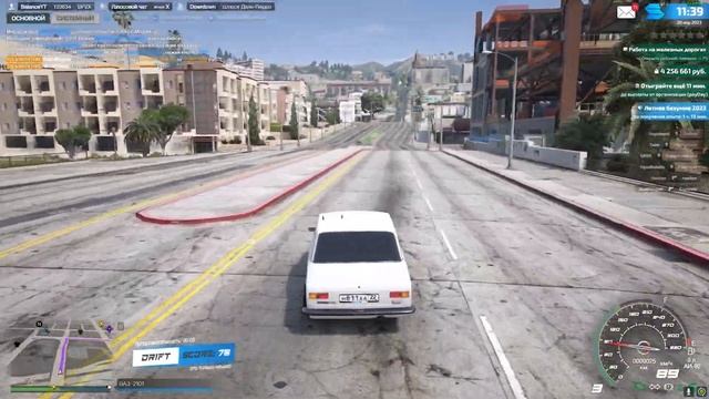 ДРИФТ КОРЧ ИЗ САМОЙ ДЕШЕВОЙ ТАЧКИ СЕРВЕРА!? ВОЗМОЖНО? НОВАЯ СИСТЕМА ДРИФТА НА SMOTRA RAGE GTA 5 смотреть онлайн