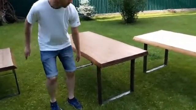 Столы loft из массива кедра /ekedr.ru/ смотреть онлайн