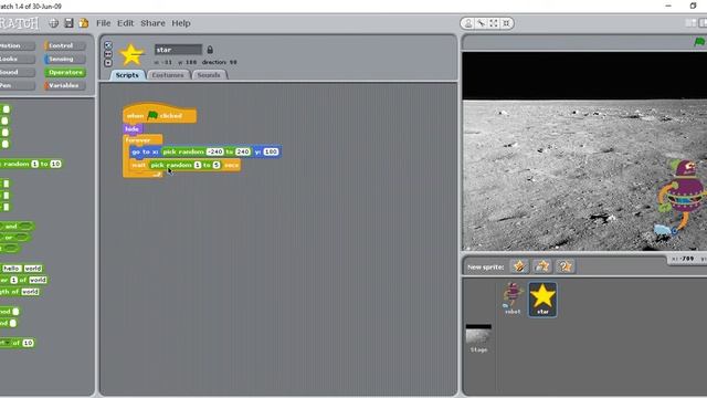 Star Catcher code falling stars. Lesson 4 смотреть онлайн