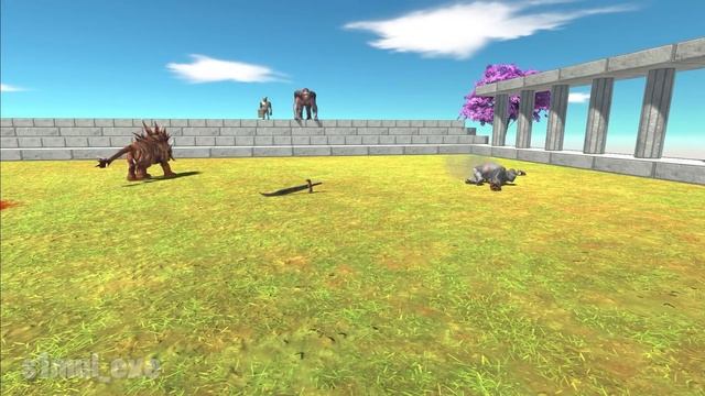 1v1 SUPER BATTLE | INFERNALS vs MUTANT PRIMATES ARBS - Animal Revolt Battle Simulator смотреть онлайн