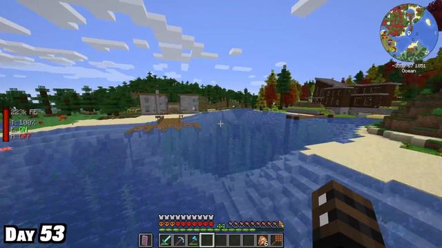 SURVIVING 100 DAYS IN HARDCORE MODDED MINECRAFT WITH FRIENDS смотреть онлайн