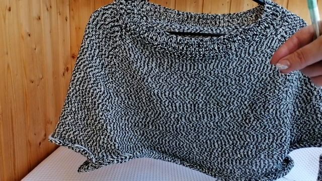 ВЯЗАНИЕ. Летний джемпер РЯБУШКА - начало процесса / хлопок с бамбуком #итальянскаяпряжа смотреть онлайн