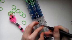 Змейка из резинок на станке