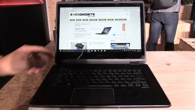 Acer Aspire R14 Hands-on | Deutsch | NewGadgets.de смотреть онлайн