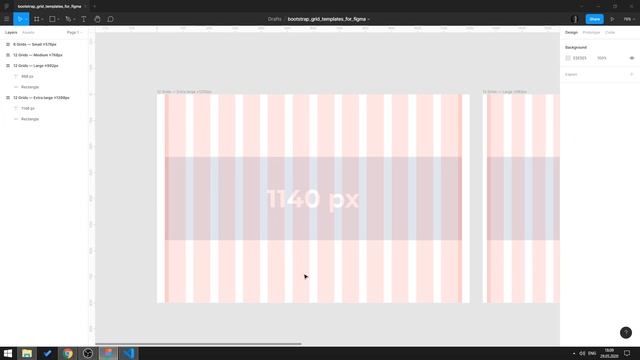 Сетка Bootstrap 4 в Figma (Готовая сетка для скачивания) смотреть онлайн