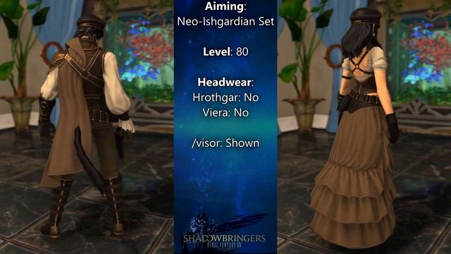 All Neo-Ishgardian Armor Sets (FFXIV Patch 5.2) смотреть онлайн
