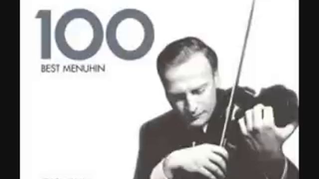 J.S. Bach Chaconne - Yehudi Menuhin 1956