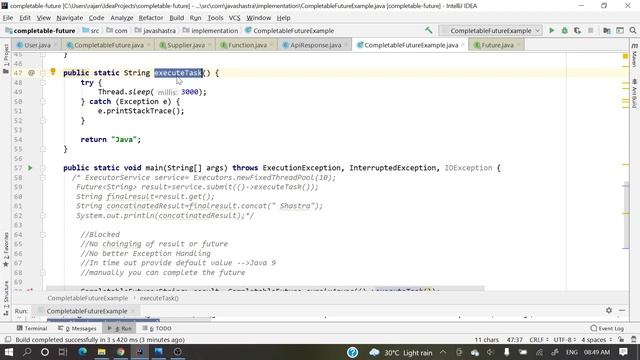 compleatableFuture in java 8 | compleatableFuture multi threading | supplyAsync | thenAccept смотреть онлайн