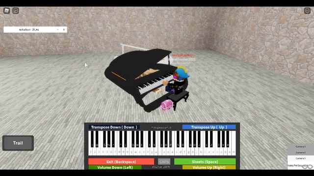 Among Us Remix. ROBLOX Fee's Virtual Piano смотреть онлайн