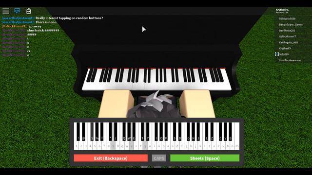 Roblox Piano | Naruto Shippuden - Silhouette смотреть онлайн