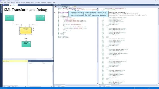 Enterprise Architect 12 XML Transformations and debugging смотреть онлайн