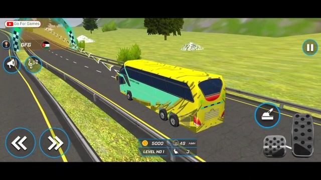 Us Bus Simulator Game - Bus Driving Simulator Gameplay - Android Games смотреть онлайн