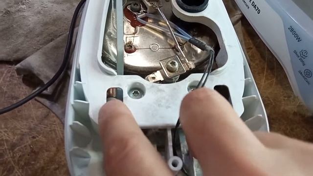 Утюг Bosch Sensixx'x DA70 - не греет - обрыв тена, общий обзор схемы смотреть онлайн