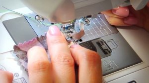 Потайная подгибка на швейной машинке  Обзор лапки для потайной подгибки