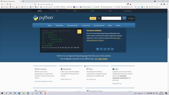 Python 3.9.6 Installation & Configuration on Windows 10 | Full Tutorial смотреть онлайн