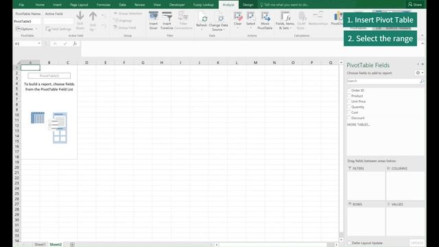 How to create a Pivot Table in Excel | For beginners смотреть онлайн
