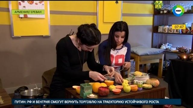 Экономия по-армянски: свечи из фруктов и овощей смотреть онлайн