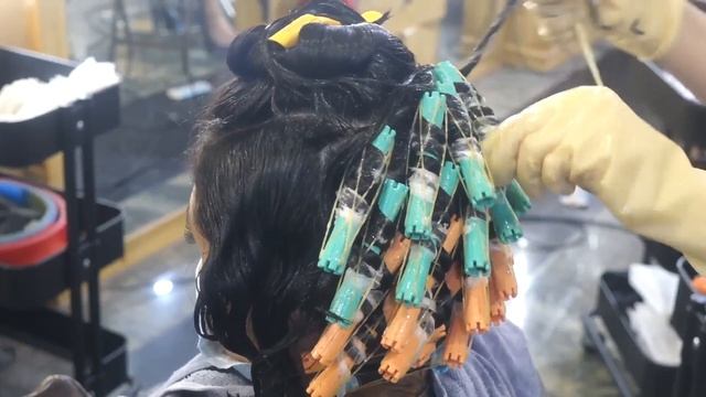 HIPPIE PERM / TWIST PERM / VOLUME PERM / FLUFFY HAIR PERM смотреть онлайн