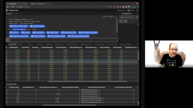 Beyond Table Loggers: raw performance data смотреть онлайн