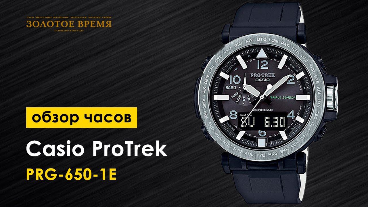 Часы мужские Casio ProTrek PRG-650-1E