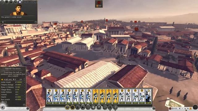 Spartacus Rises: TW: Rome II Mod - Servile Revolt Part 1 смотреть онлайн