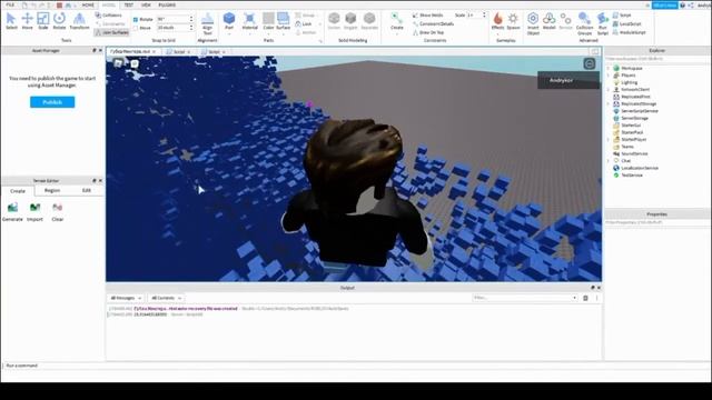 Губка Менгера в Roblox на языке Lua. 200 000 точек смотреть онлайн