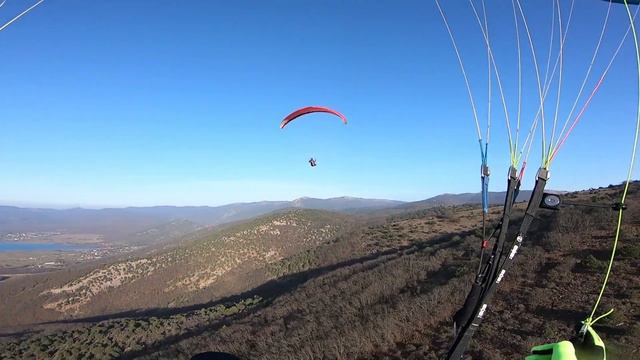 Полеты на параплане Подгорное Крым смотреть онлайн