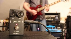 MXR - Micro Flanger Demo - Dan Leggatt