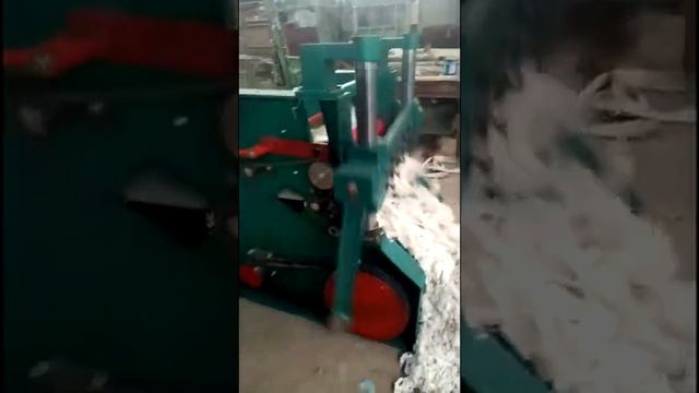 Рабочная машина для резки ткани и волокон с производительностью 1000кг/ч смотреть онлайн