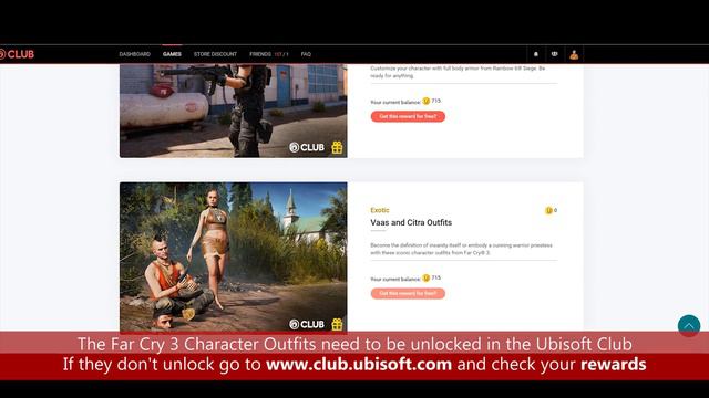 Far Cry 5 | Update 1.0.7 UNLOCKING NEW OUTFITS (How to get Vaas, Citra, Aya and Bayek) смотреть онлайн