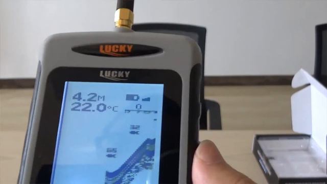 How to find fish with Lucky Spear fish finder FFW718 смотреть онлайн