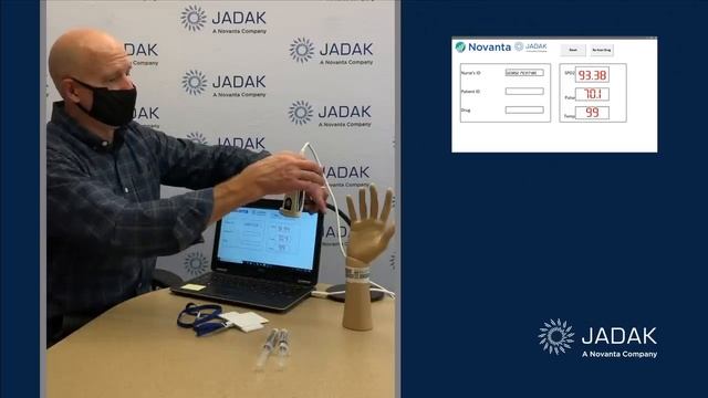 JADAK HS-1RS Secure Access Handheld RFID and Barcode Scanner for Healthcare Demonstration смотреть онлайн
