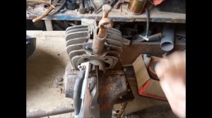 Установка карбюратора от бензокасы на мопед карпаты